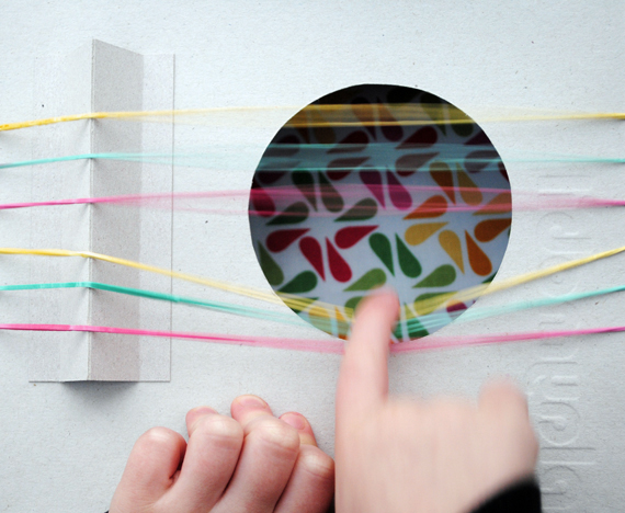 picture of a shoebox guitar, a fun homemade instrument