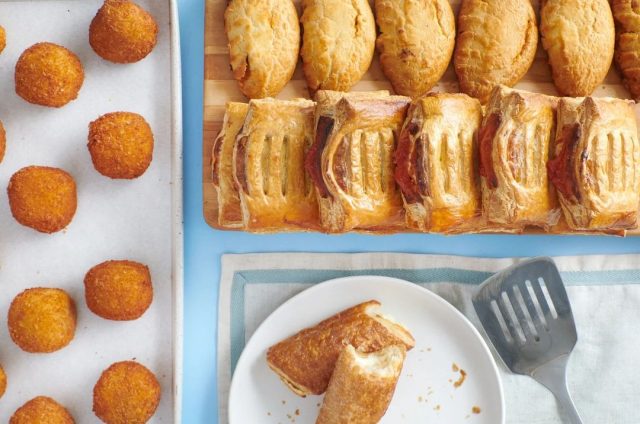 assortment of sweet and savory pastries
