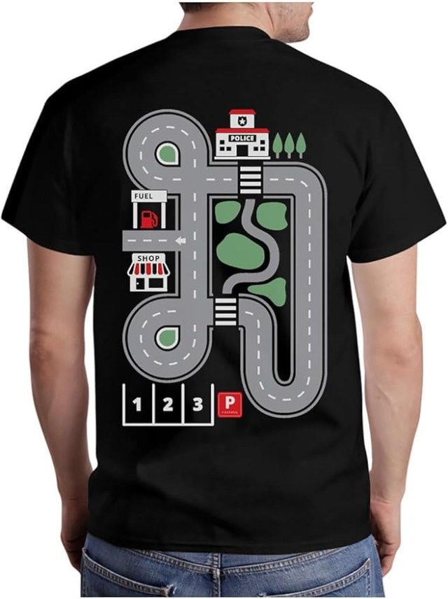 person wearing the t-shirt