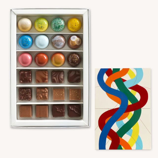 box of artisan chocolates