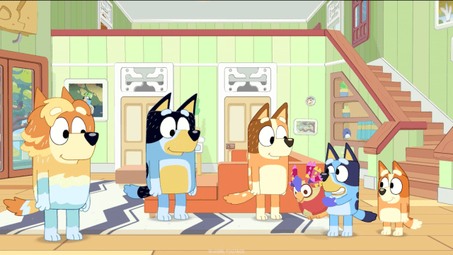 Still from Bluey: The Videogame